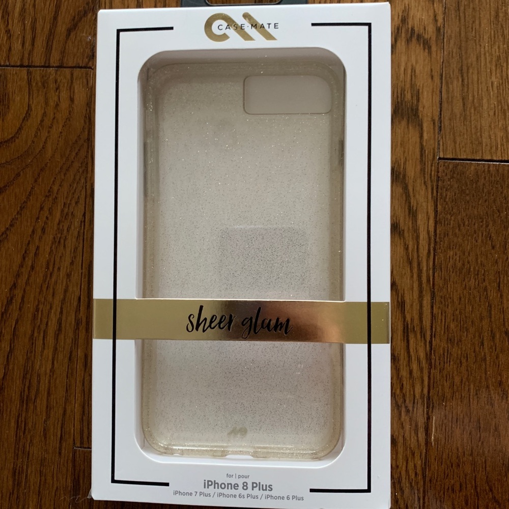 *Case-Mate iPhone 7/8 Plus Glam Sparkle Case